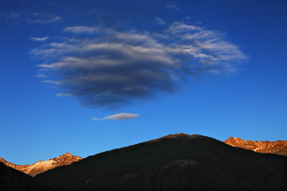 Alba in val di Rabbi