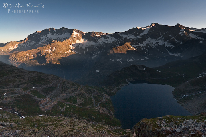 Lago Agnel e catena delle Levanne