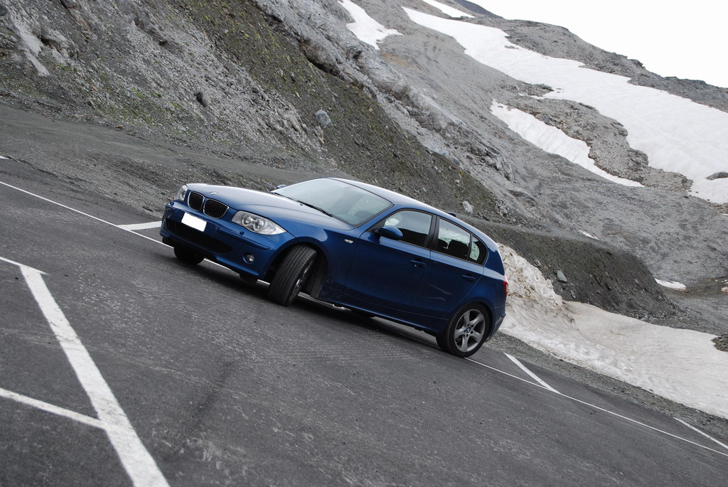 BMW 120d on Stelvio