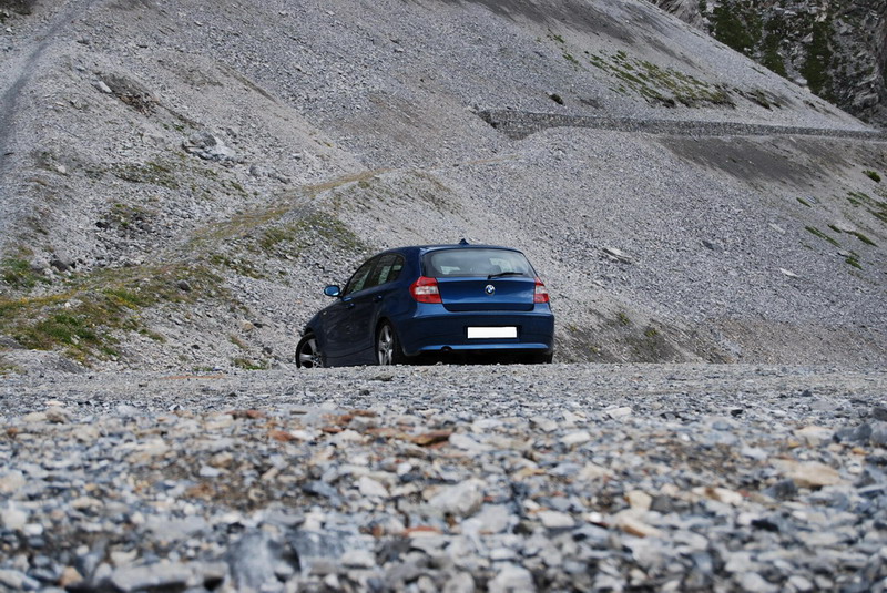 BMW 120d on Stelvio 5