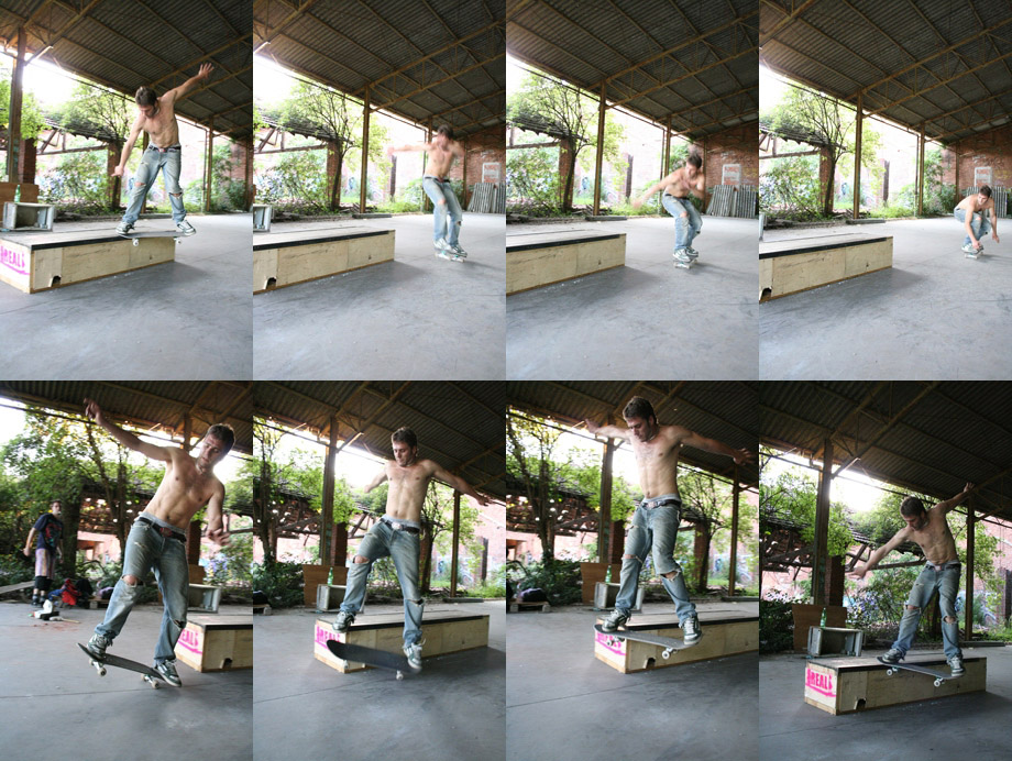 Noseslide to Nose Wheelie