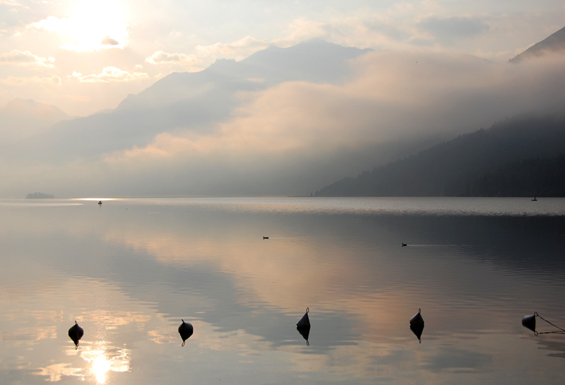 lago di Silvaplana alla mattina2