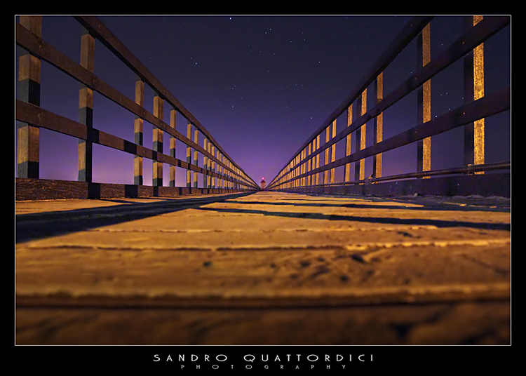 Sabbiadoro's night bridge