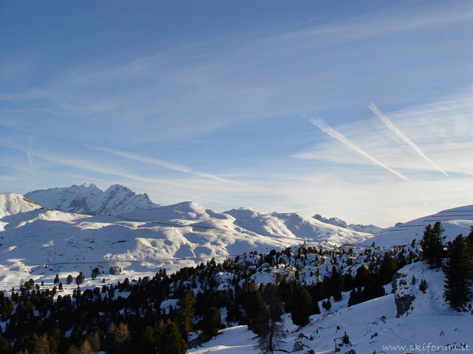 Verso il passo Sella