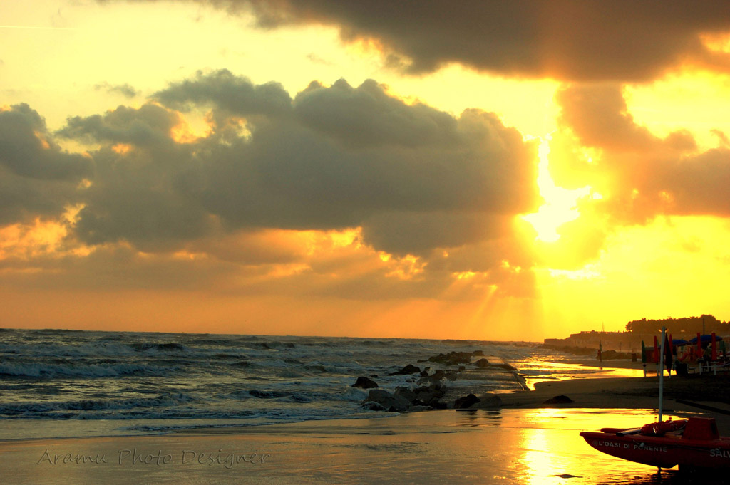 Tramonoto di fine estate