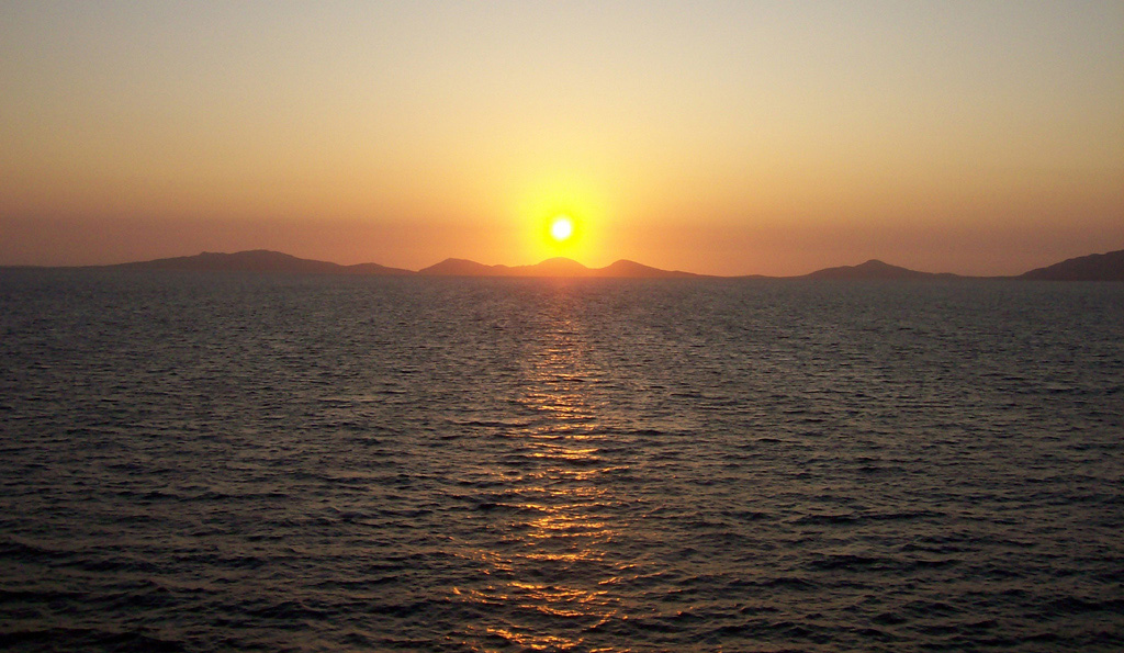 il tramonto del Sole