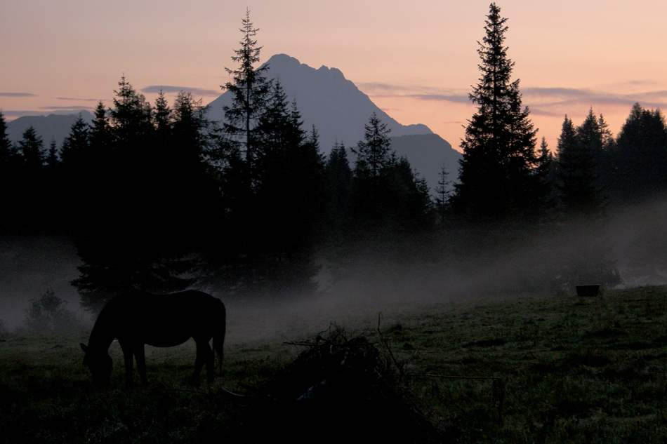 Aurora al Passo Duran