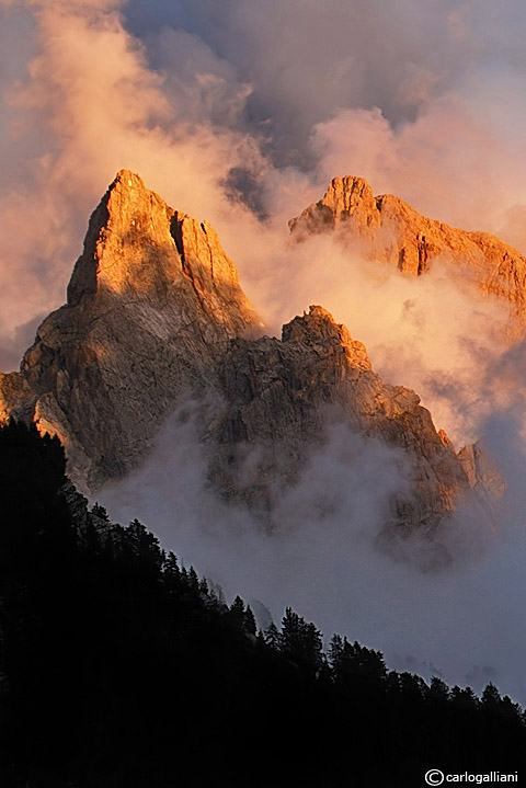 Tramonto dolomitico