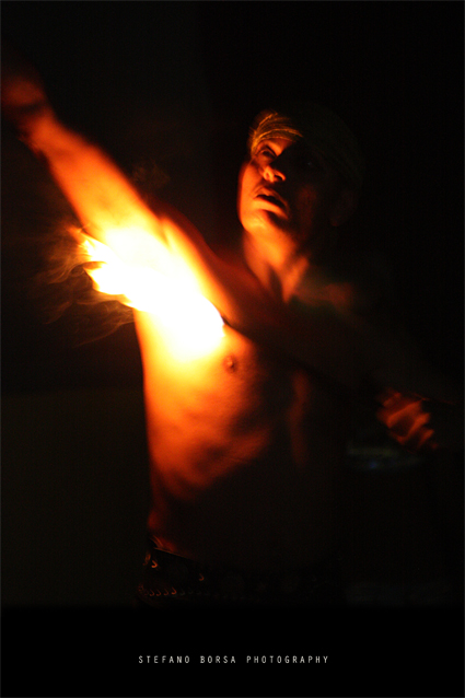 Caravaggio in fiamme