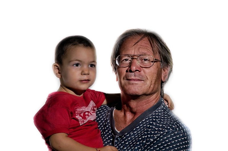 grandfather & nephew