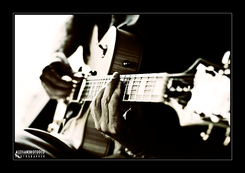 Jazz guitarist