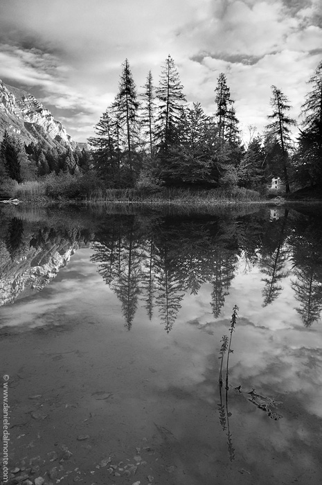 Lago dei cei B&W