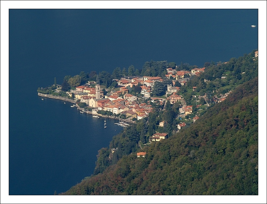 Panorama dal Faro Voltiano di Brunate - Como