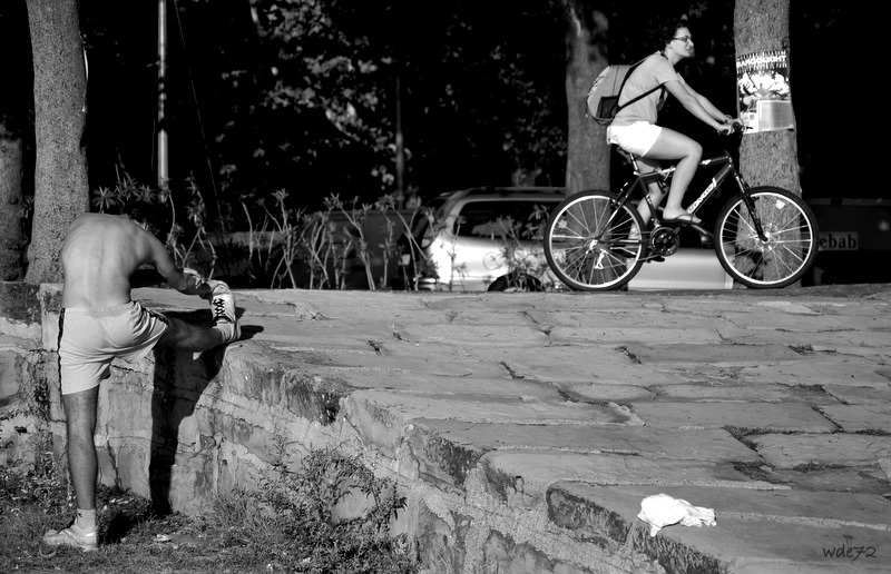 Stretching e pedalata