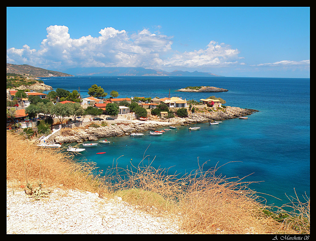 Scorcio di Zante isola Greca
