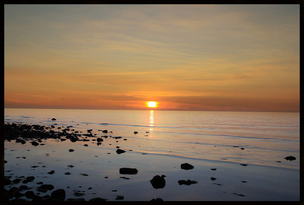 Tramonto foce del fiume Akragas
