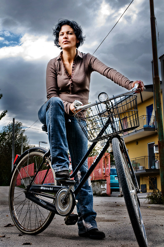 Bellezza in bicicletta...