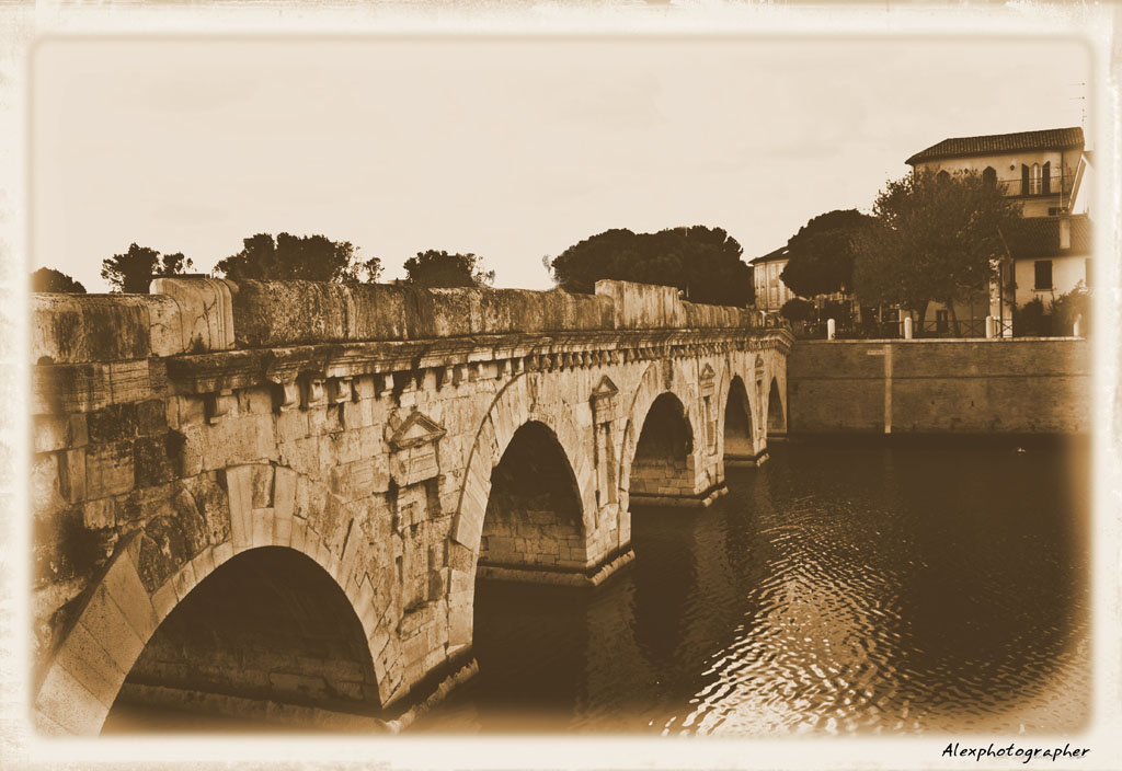 Ponte di tiberio - Rimini