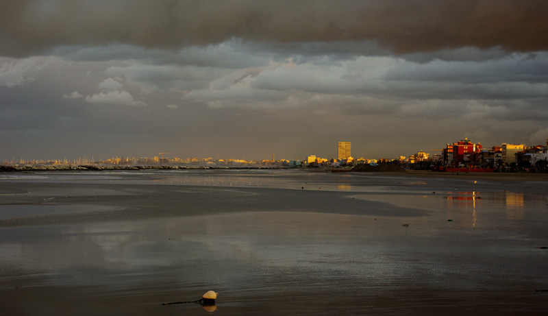 Rimini dopo la pioggia