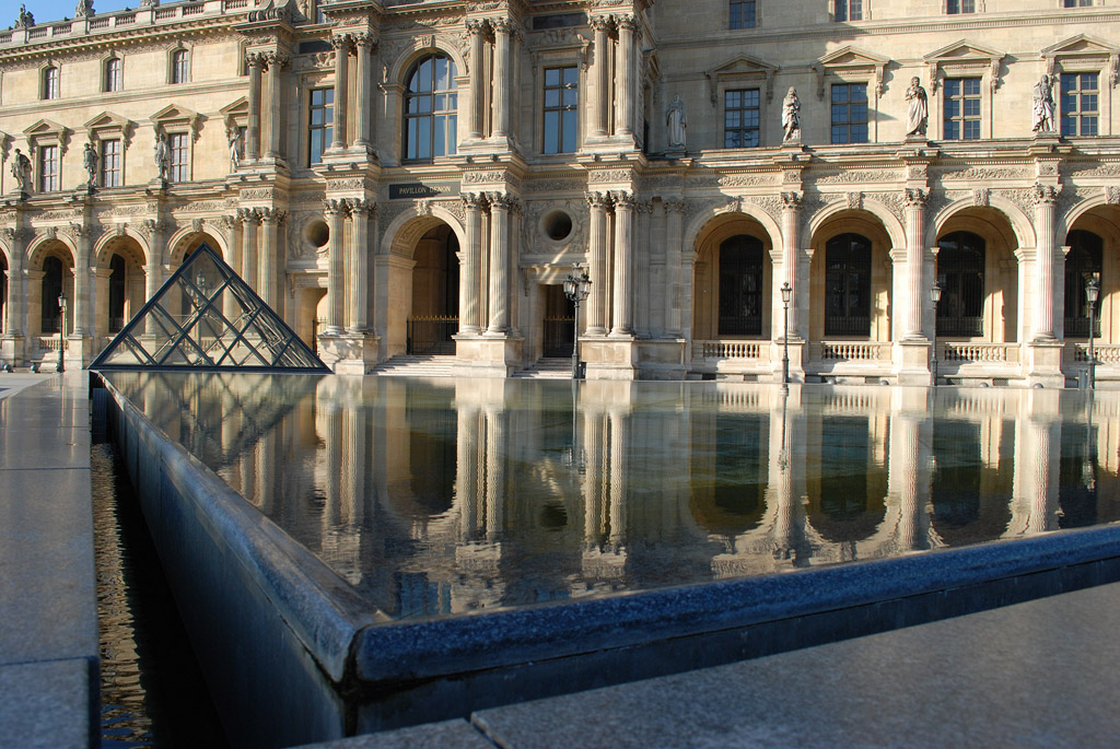 geometrie al Louvre