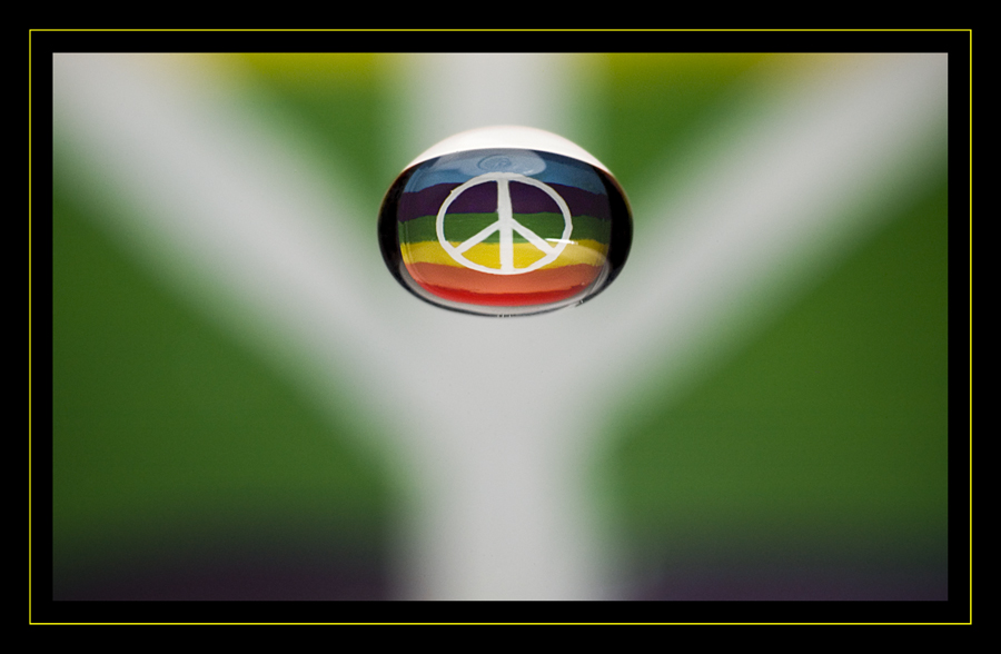 Una goccia per la pace