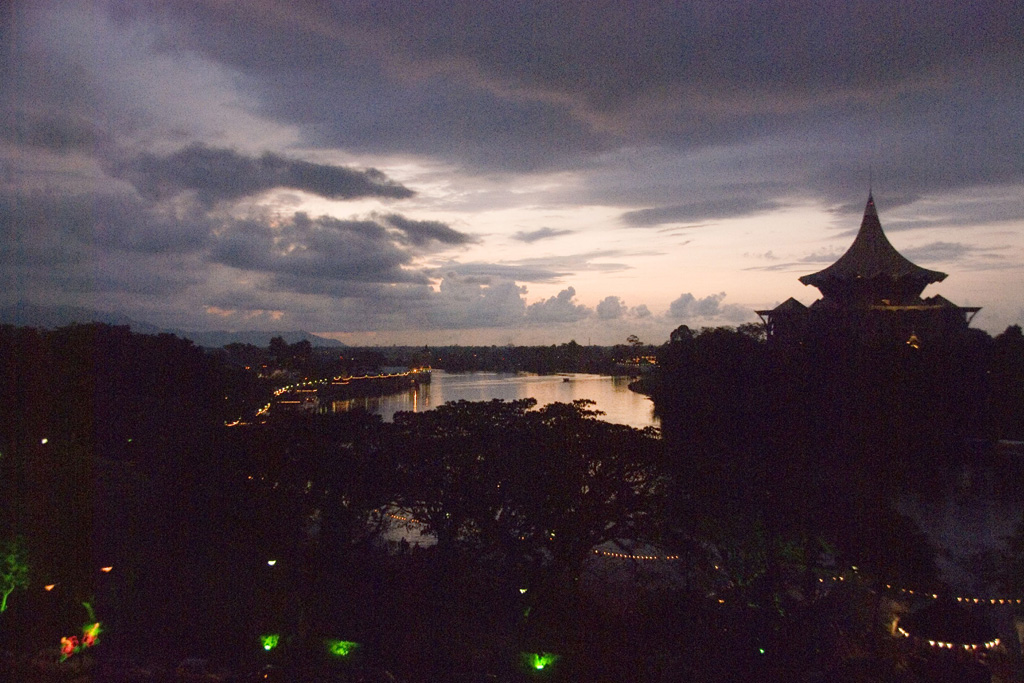 tramonto all'equatore