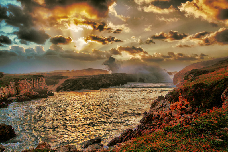 Tramonto con burrasca 2