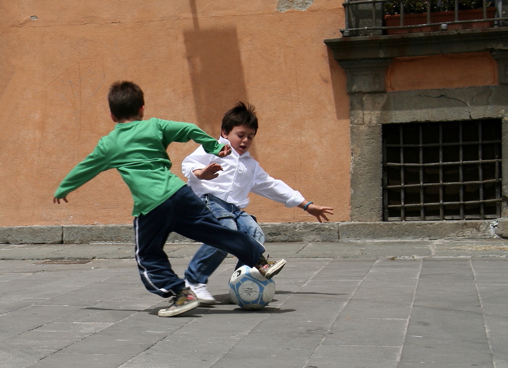 Futuri campioni in azione