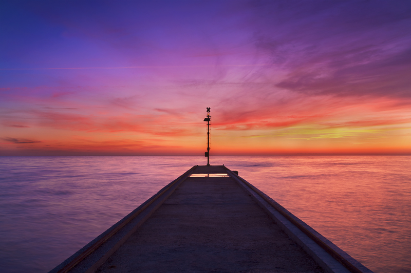 Tramonto a Montignoso