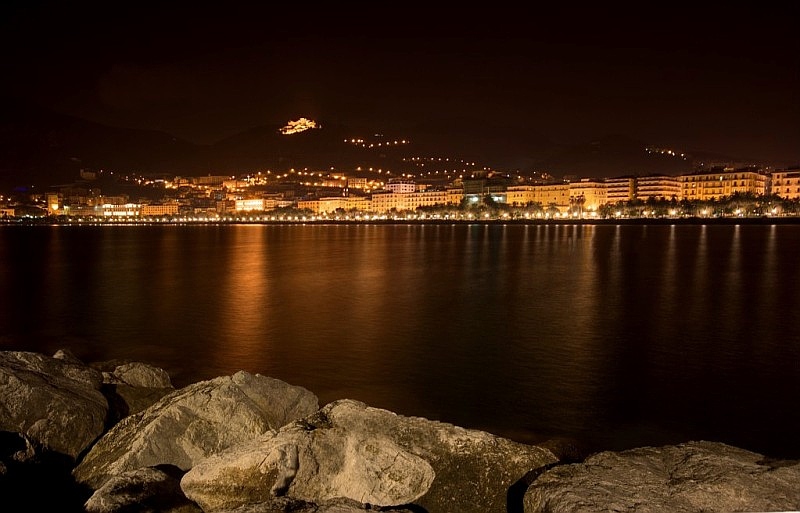 Salerno by night.
