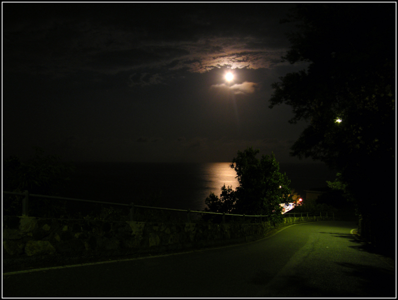 Midnight on the street