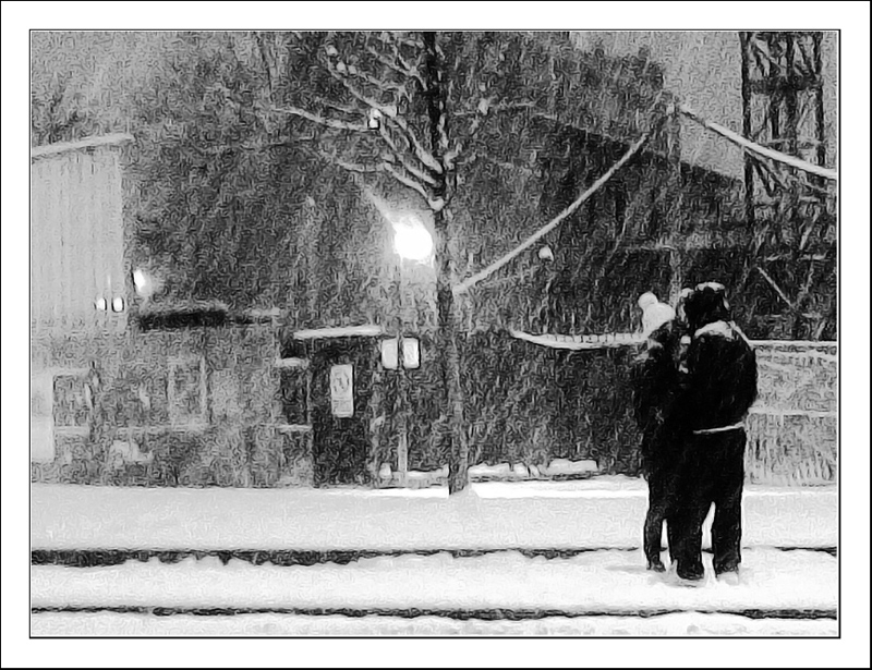 amarsi sotto la neve