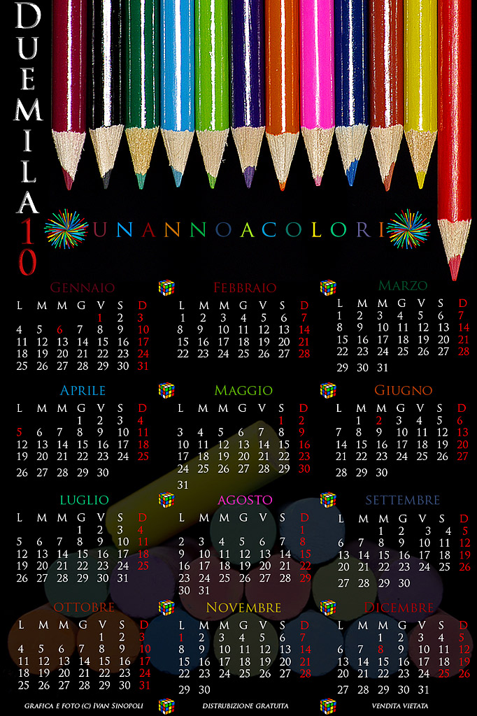 2010 - un anno a colori