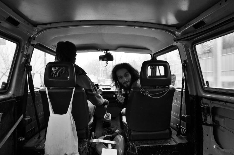 Passeggero indispettito