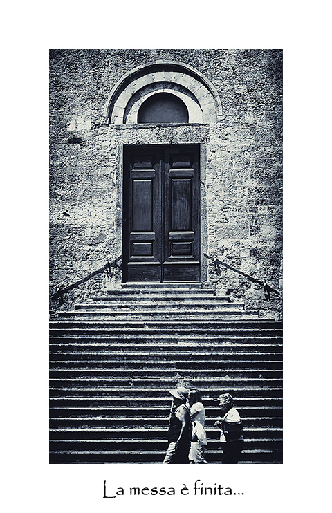 la messa � finita....
