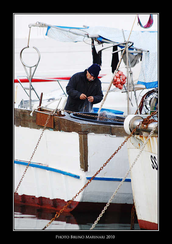 Il pescatore e le sue reti