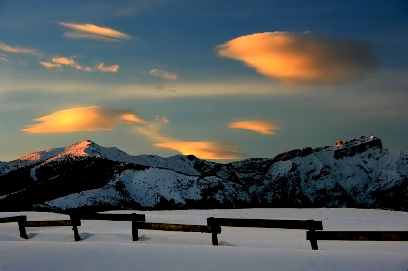 al calar della giornata....
