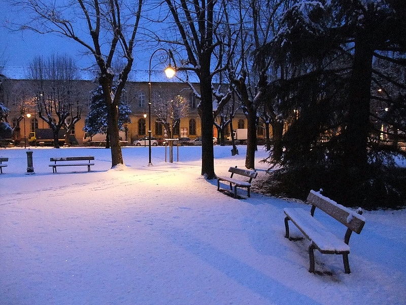 I Giardini della stazione d'inverno