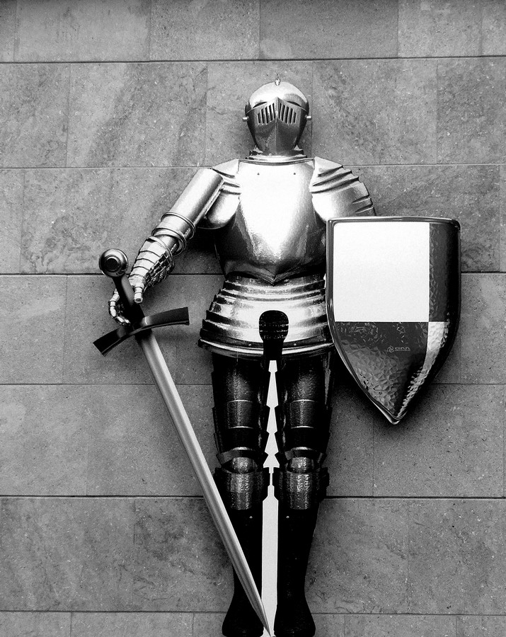 il cavalier di guardia!