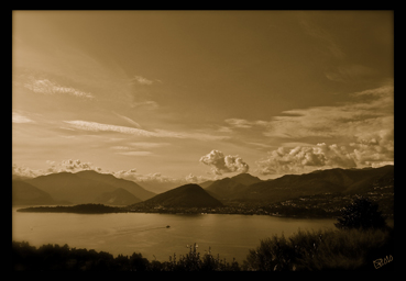 Panorama lago maggiore