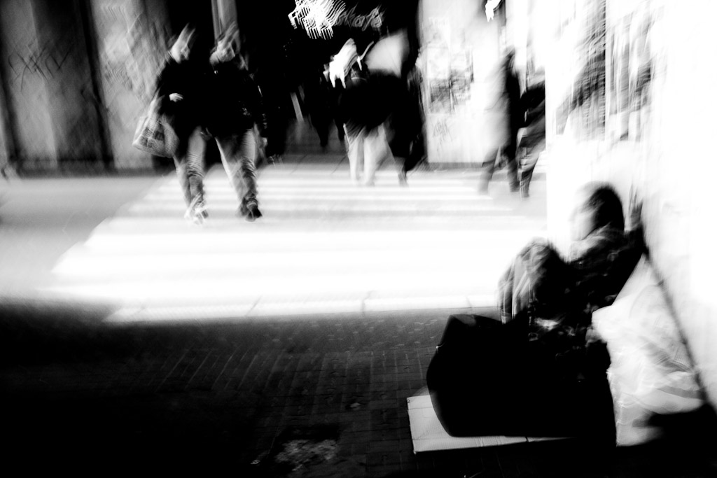 per le strade di genova