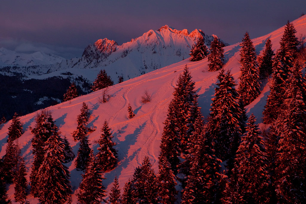 Ultime luci sul Pizzo Camino (BG)