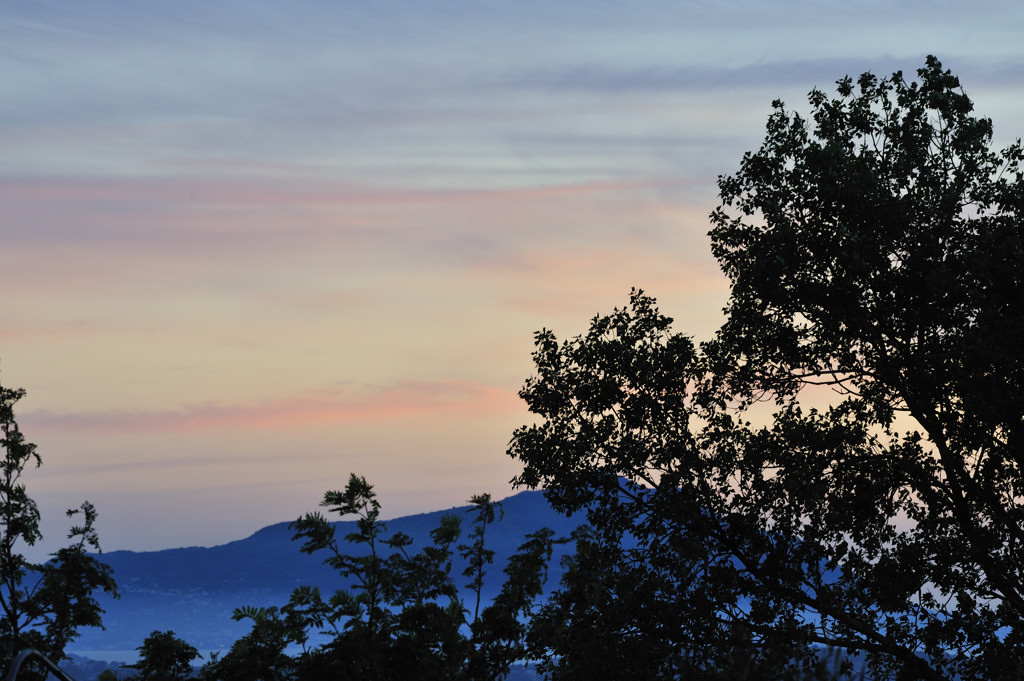 Tramonto sull'Epomeo