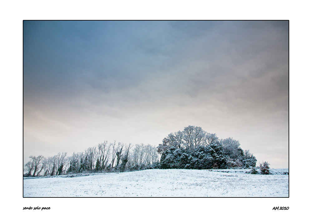 sento solo pace