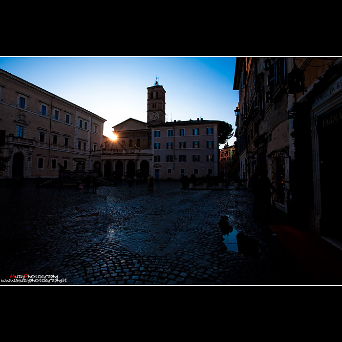 Trastevere sunset