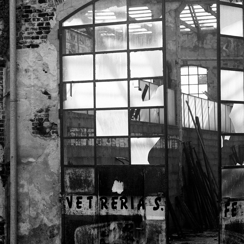 Vetreria abbandonata