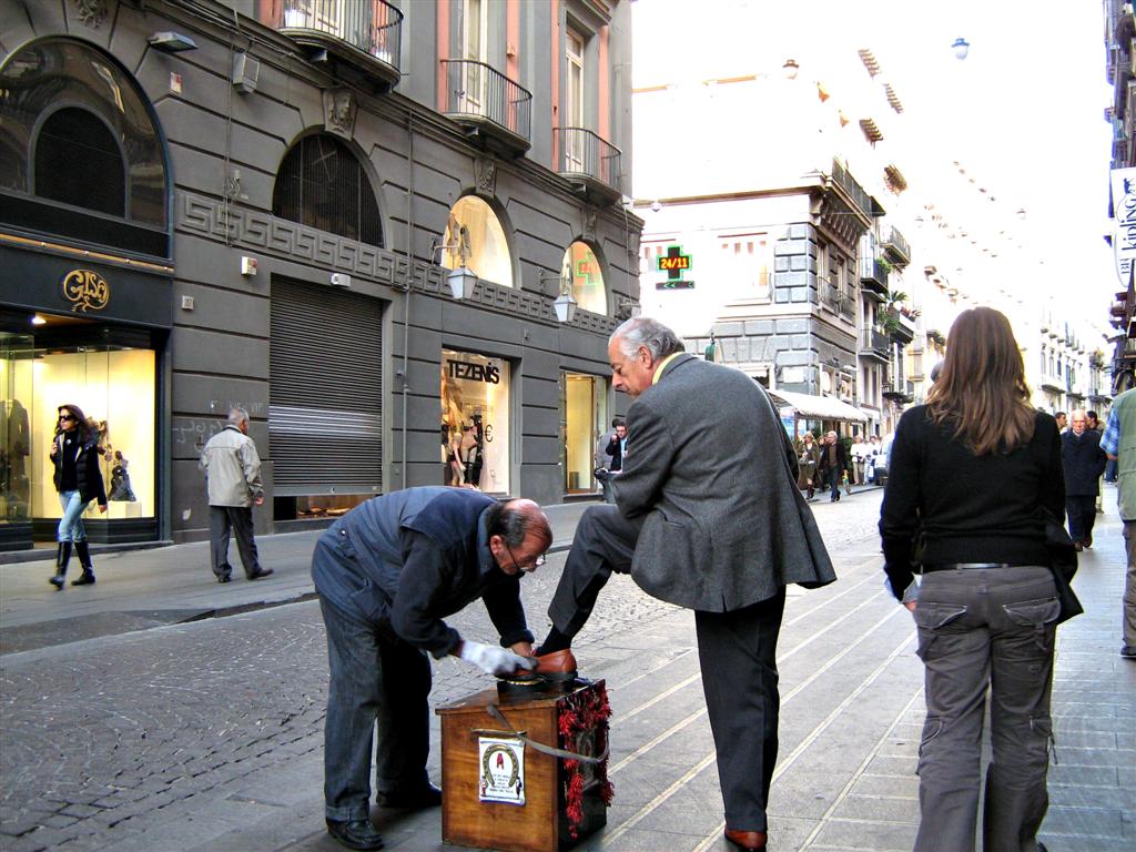 il lustrascarpe