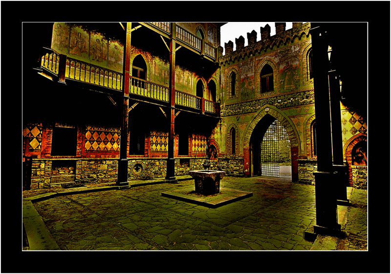 cortile del castello