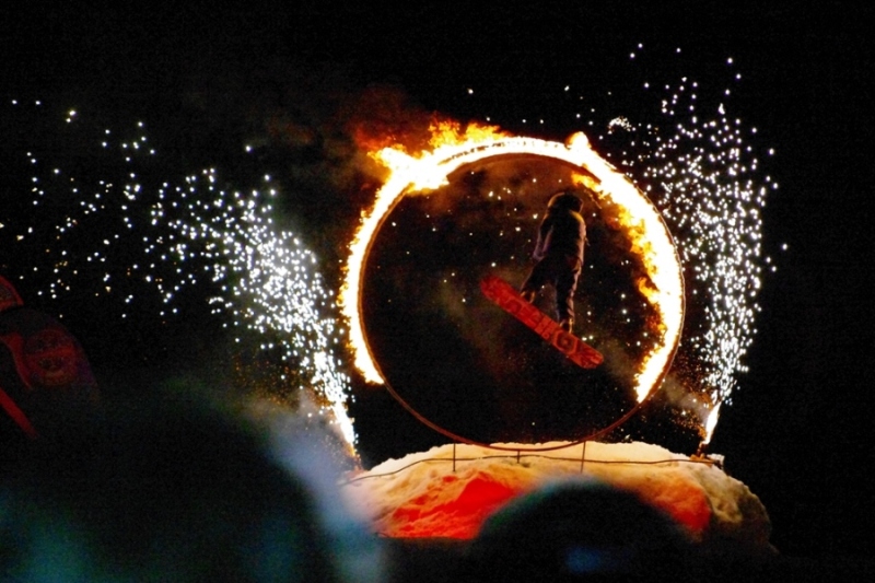 spettacolo maestri di sci ortisei