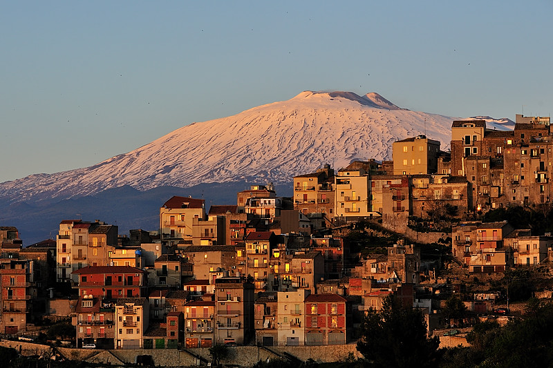 Centuripe....tramonto